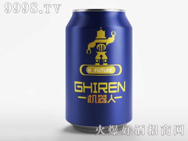 机器人啤酒・蓝罐330ml